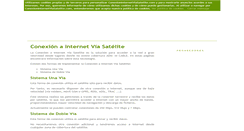Desktop Screenshot of conexioninternetviasatelite.com