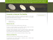 Tablet Screenshot of conexioninternetviasatelite.com